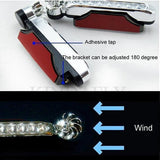 Automatic Wind Power 8 LED Car Light (One Set of 2 PCS)