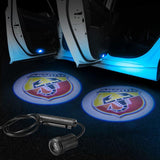 Abarth Car Door Projector Lights | LED Welcome Laser Door LOGO Light - Car Light Accessories