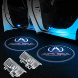 Acura Car Door LOGO Projector | Door Courtesy LED Projector Ghost Shadow Light - Car Lighting Decoration Modify