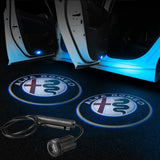 Alfa Romeo Car Door LED LOGO Projector Light | Glowing Emblem - Car Light Upgrade