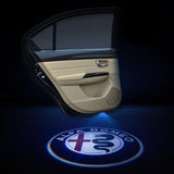 Alfa Romeo Car Door LED LOGO Projector Light | Glowing Emblem - Car Light Upgrade