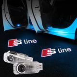 Audi Car LOGO Door Lights | Welcome LED Laser Projector - Car Atmosphere Light Upgrade