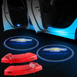 Chevrolet Car Door Projector Lights | LED Welcome Laser Door LOGO Light - Car Light Accessories