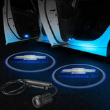 Chevrolet Car Door Projector Lights | LED Welcome Laser Door LOGO Light - Car Light Accessories