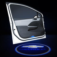 Chevrolet Car Door Projector Lights | LED Welcome Laser Door LOGO Light - Car Light Accessories