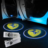 Ferrari Car LOGO Door Lights | Welcome LED Laser Projector - Car Atmosphere Light Upgrade