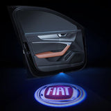 Fiat Car Door Projector Lights | LED Welcome Laser Door LOGO Light - Car Light Accessories