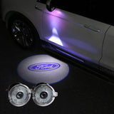 Ford Outer Rearview Mirror Projector Lights | LED Welcome Laser LOGO Light - Car Lamp Accessories