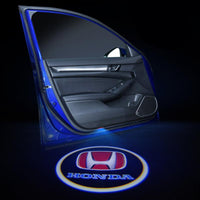 Honda Car Door LOGO Projector | Door Courtesy LED Projector Ghost Shadow Light - Car Lighting Decoration Modify