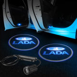 Lada Car LOGO Door Lights | Welcome LED Laser Projector - Car Atmosphere Light Upgrade