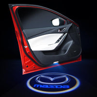 Mazda Car LOGO Door Lights | Welcome LED Laser Projector - Car Atmosphere Light Upgrade