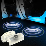 Nissan Car Door LOGO Lights | Ghost Shadow LED Welcome Laser Projector - Car Accessories