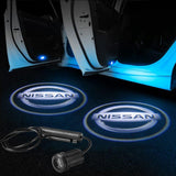 Nissan Car Door LOGO Lights | Ghost Shadow LED Welcome Laser Projector - Car Accessories