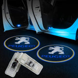 Peugeot Car LED Door LOGO Projector | Ghost Shadow Lights - Lighting Decoration Modify