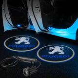 Peugeot Car LED Door LOGO Projector | Ghost Shadow Lights - Lighting Decoration Modify