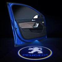 Peugeot Car LED Door LOGO Projector | Ghost Shadow Lights - Lighting Decoration Modify