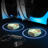 Porsche Car Door LOGO Projector Lights | LED Decoration Light - Car Light Accessories Upgrade