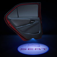 Seat Car Door LOGO Lights | Ghost Shadow LED Welcome Laser Projector - Car Accessories