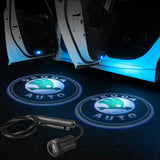 Skoda Car LED Door LOGO Projector | Ghost Shadow Lights - Lighting Decoration Modify