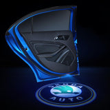 Skoda Car LED Door LOGO Projector | Ghost Shadow Lights - Lighting Decoration Modify