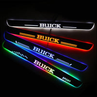 Buick Car Customized Illuminated Door Sills | Door Sill Replacement For Car Upgrade