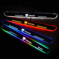 Dacia Upgrade Led Door Side Sill Step | Door Sills Plate - Car Accessories