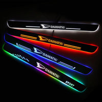 Daihatsu Customized Luminous Door Sill Pan | Door Sills Guards For Car Light Modification