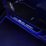 Ford Door Sills Trim Plates | Batteries Powered Door Sill Lights For Car Decorative Light Upgrade