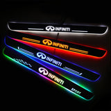 Infiniti Enhanced Car Door Sill Protector | Led Door Sills | Welcome Pedal - Car Lighting Accessories