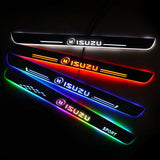 Isuzu Car Customized Illuminated Door Sills | Door Sill Replacement For Car Upgrade