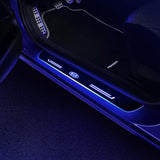 Kia Customized Luminous Door Sill Pan | Door Sills Guards For Car Light Modification