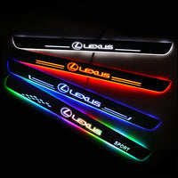 Lexus Car Customized Illuminated Door Sills | Door Sill Replacement For Car Upgrade