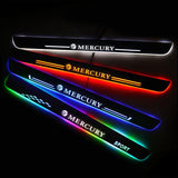 Mercury New Door Sill Scuff Plate | Illuminated Door Sills - Car Lighting Accessories