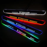 Oldsmobile Car Customized Illuminated Door Sills | Door Sill Replacement For Car Upgrade