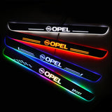 OPEL Upgrade Led Door Side Sill Step | Door Sills Plate - Car Accessories