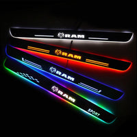 Ram Upgrade Led Door Side Sill Step | Door Sills Plate - Car Accessories