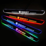 Seat Car Customized Illuminated Door Sills | Door Sill Replacement For Car Upgrade