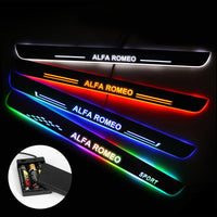 Alfa Romeo Car Door Sills Exterior | Door Sill Guard | Light Accessories Power By Batteries