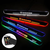 Dodge Car Door Sills Exterior | Door Sill Guard | Light Accessories Power By Batteries