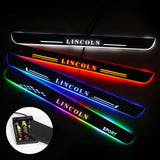 Lincoln Batteries Powered Door Sill Threshold | Lighted Door Sills | Car Light Accessories