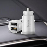 Mini USB Car Charger For Mobile Phone Tablet GPS 3.1A Fast Charge