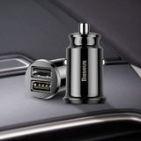 Mini USB Car Charger For Mobile Phone Tablet GPS 3.1A Fast Charge