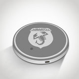 Abarth LED Car Logo Coaster 2pcs