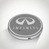 Infiniti LED Car Logo Coaster 2pcs