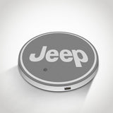 JEEP LED Car Logo Coaster 2pcs