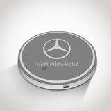 Mercedes-Benz LED Car Logo Coaster 2pcs