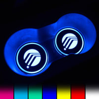 Mercury LED Car Logo Coaster 2pcs