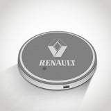 Renault LED Car Logo Coaster 2pcs