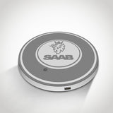 SAAB LED Car Logo Coaster 2pcs