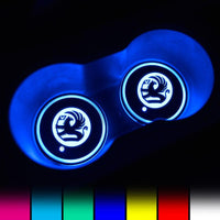 Vauxhall LED Car Logo Coaster 2pcs